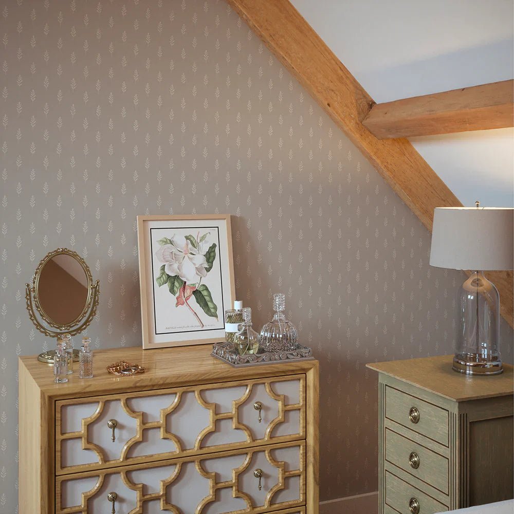 Rowan Wallpaper - Griege - LAN100144 - Lucie Annabel - Premier Wallcovering