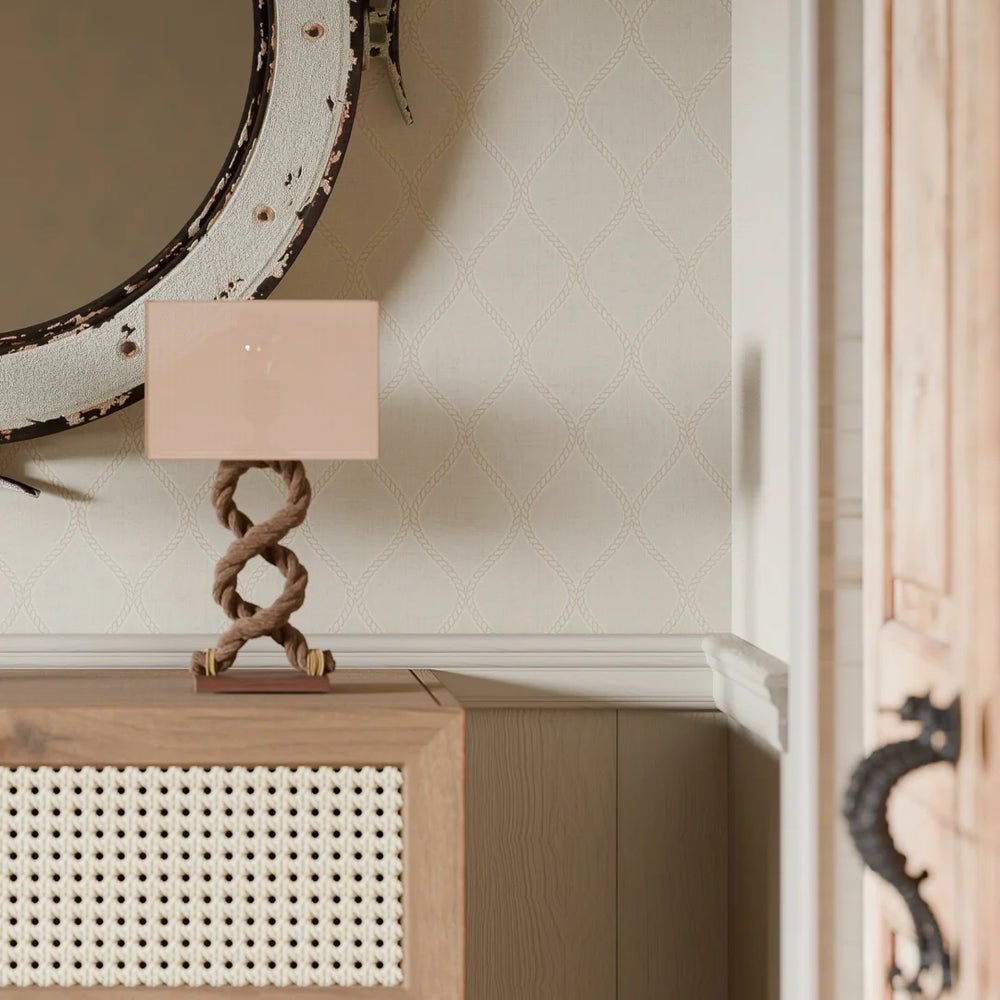 Royal Dockyard Wallpaper - Sand - LAN100313 - Lucie Annabel - Premier Wallcovering