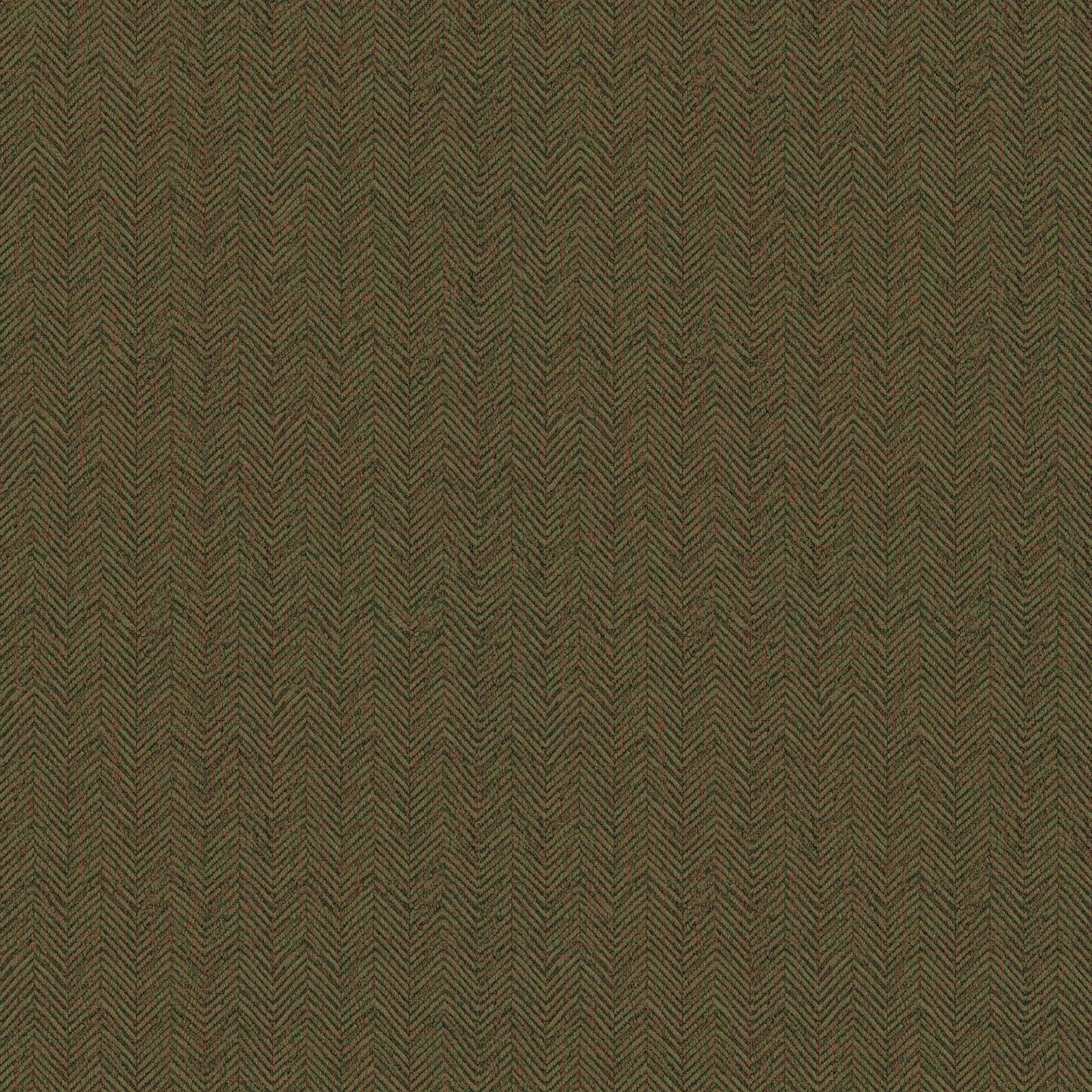 Royal Herringbone Wallpaper - Bracken Green - Lucie Annabel - LAN100482 - Premier Wallcovering