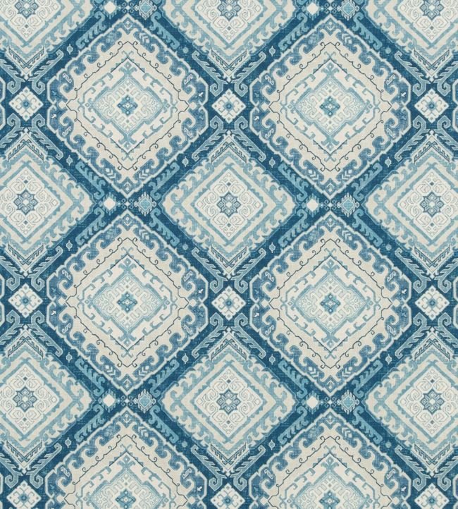 Rozel Fabric - Indigo - Baker Lifestyle - PP50432 - 2 - Premier Wallcovering