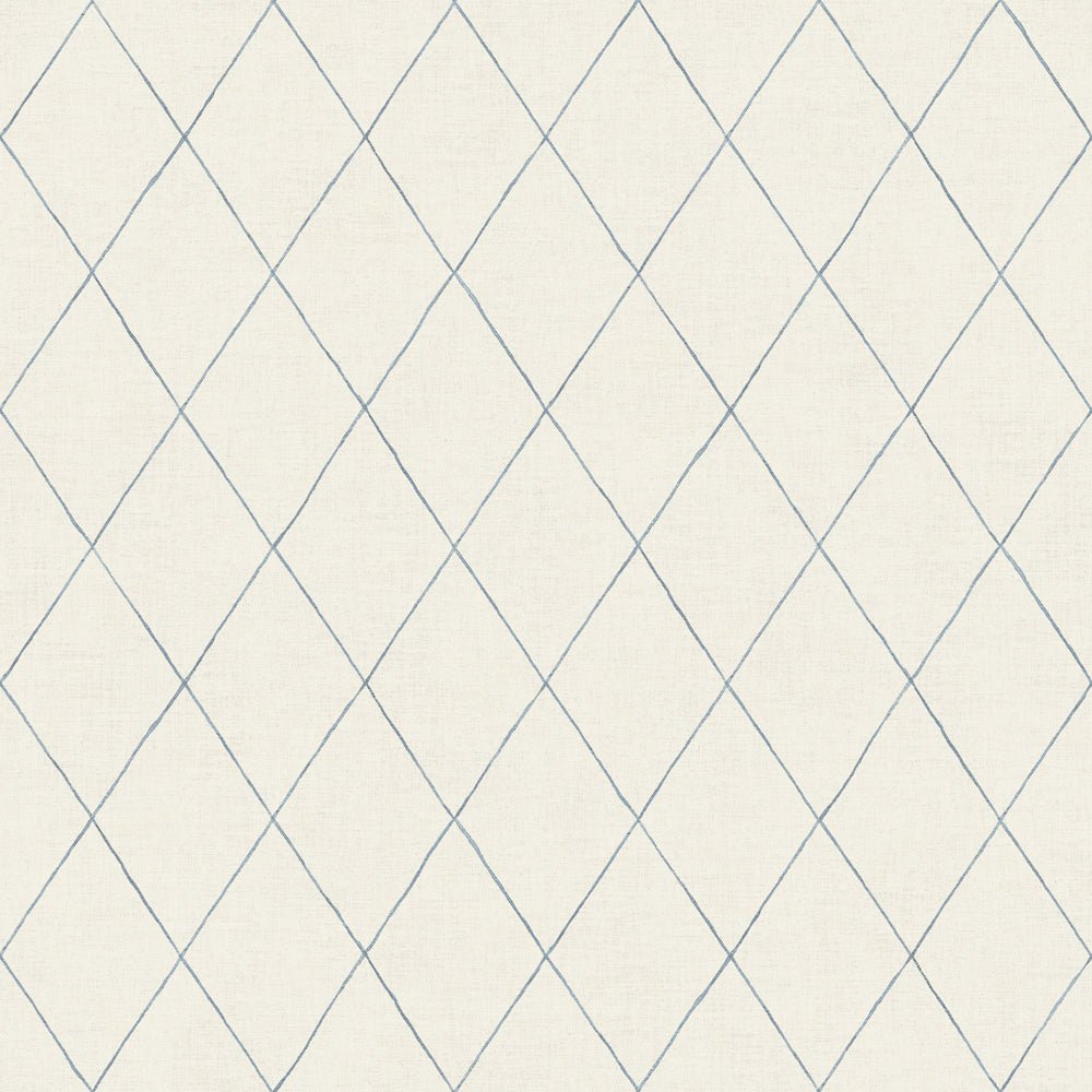 Ruben Wallpaper - Blue - Midbec - 27002 - Premier Wallcovering