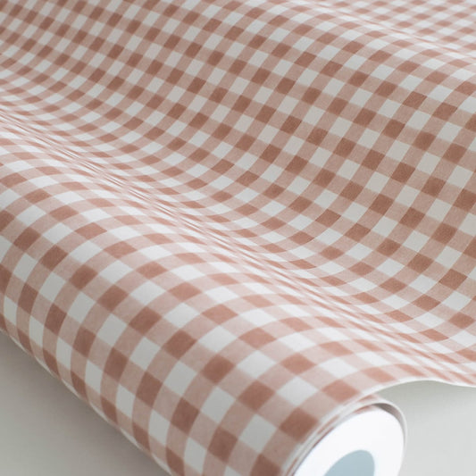 Ruta Wallpaper - Terracotta - Sandberg - S10320 - Premier Wallcovering