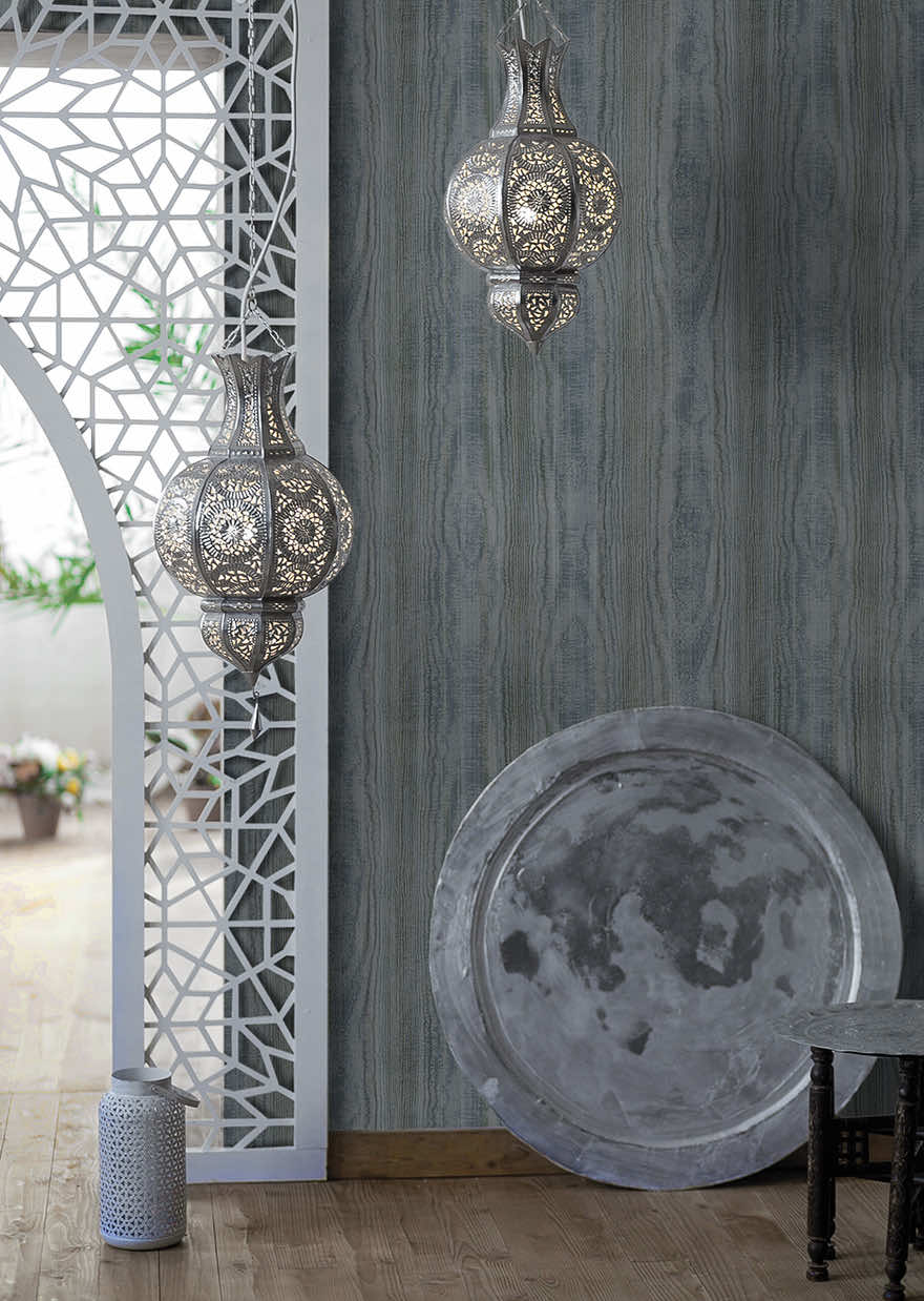 Sahel Wallpaper - Indigo Blue - Holden Décor - 66092 - Premier Wallcovering
