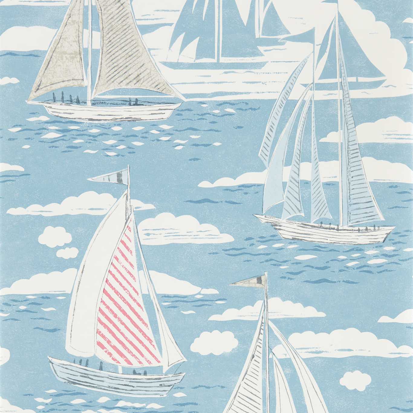 Sailor Wallpaper - Nautical - DCOA216572 - Sanderson - Premier Wallcovering