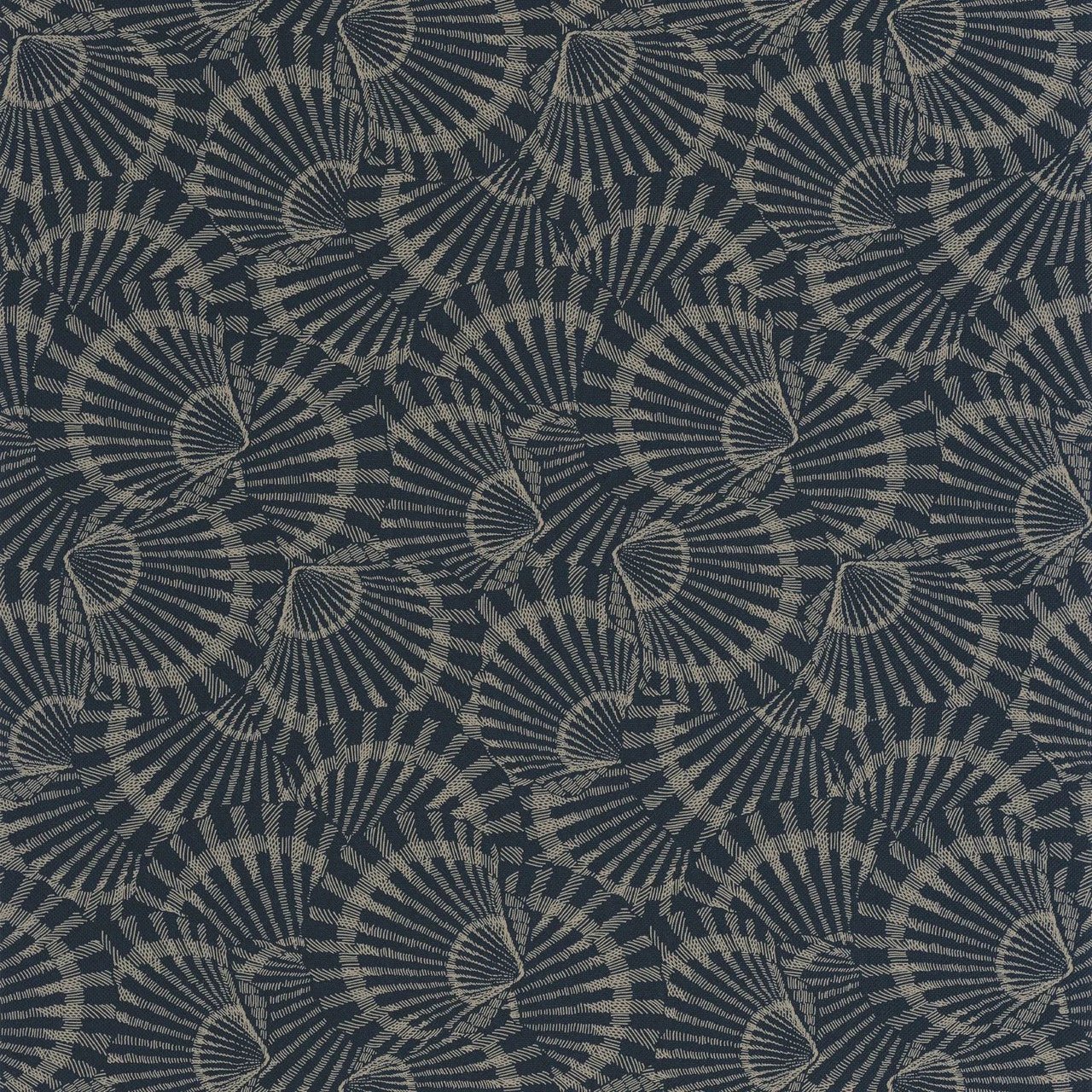 Saint Malo Seaside Wallpaper - Bleu Orage - Casadeco - 201486909 - Premier Wallcovering