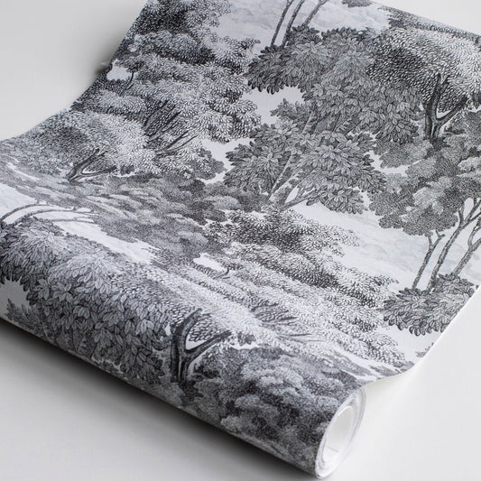 Saint Sebastian Wallpaper - Graphite - Rebel Walls - R17531 - Premier Wallcovering