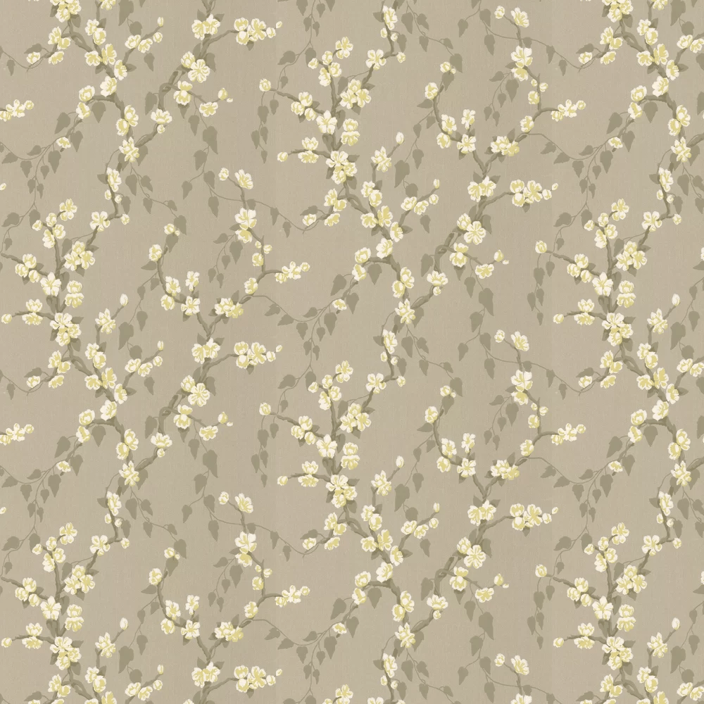 Sakura Wallpaper - Metal - Little Greene - 0247SAMETAL - Premier Wallcovering