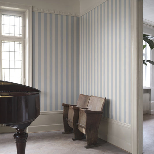 Sam Wallpaper - Light Blue - Sandberg - S10697 - Premier Wallcovering