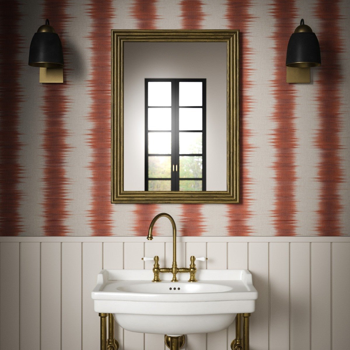 Samarkand Wallpaper - Spice - Warner House - Premier Wallcovering