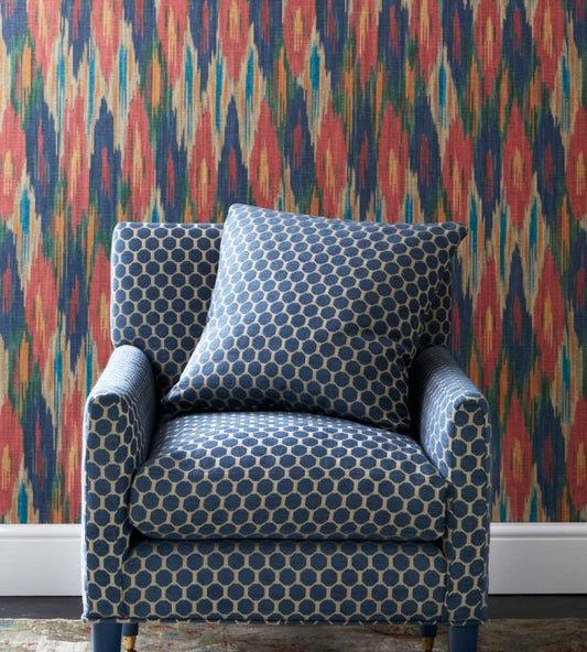 Samarkand Wallpaper - Mole - Madeaux - W3100 - 01 - Premier Wallcovering