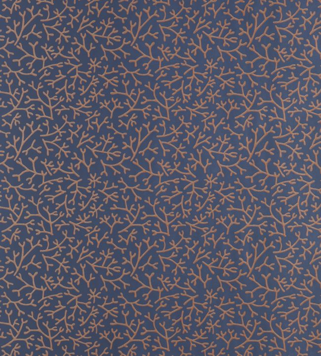 Samphire Wallpaper - Stiffkey Blue - 4005 - Farrow & Ball - Premier Wallcovering