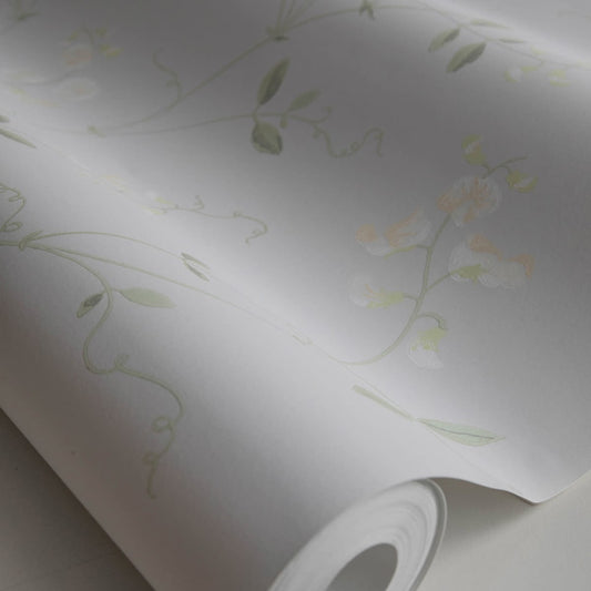 Sanna Wallpaper - Light Blue - Sandberg - 490-16 - Premier Wallcovering