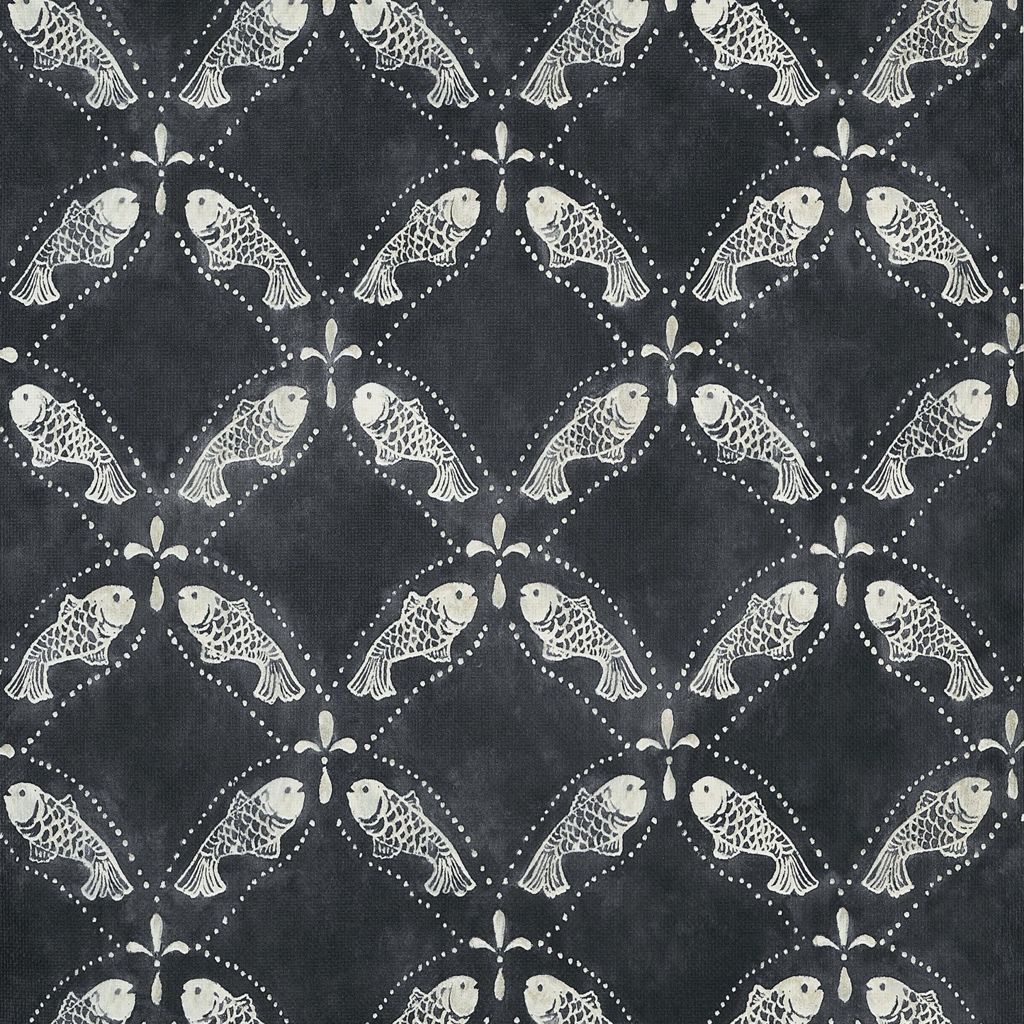 Santorini Wallpaper - Black - Thibaut - T15833 - Premier Wallcovering