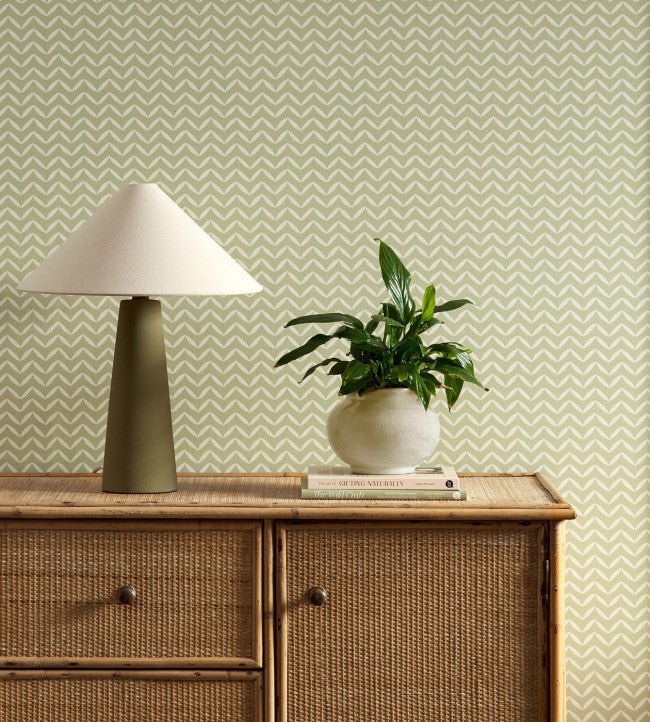 Sapling Wallpaper - Sage - Scion - NSCW113277 - Premier Wallcovering