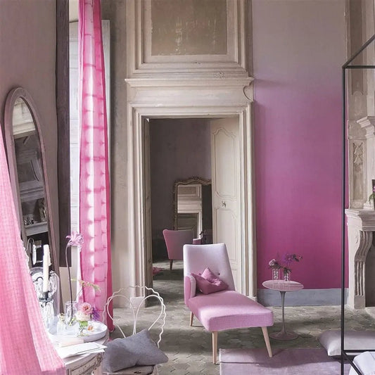 Saraille Wallpaper - Fuchsia - P600/06 - Designers Guild - Premier Wallcovering
