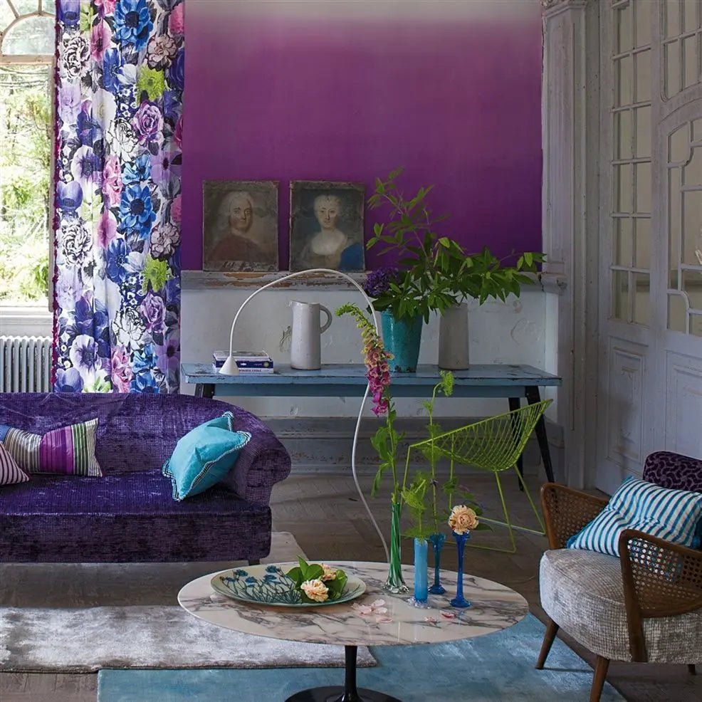 Saraille Wallpaper - Crocus - P600/02 - Designers Guild - Premier Wallcovering