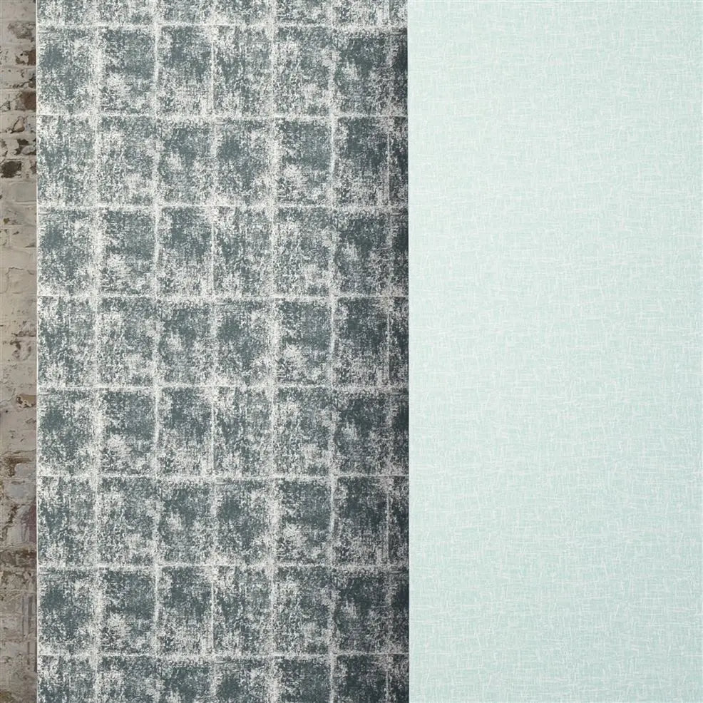 Saru Wallpaper - Graphite - P629/07 - Designers Guild - Premier Wallcovering