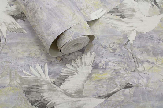 Sarus Wallpaper - Grey - Holden Décor - 36100 - Premier Wallcovering