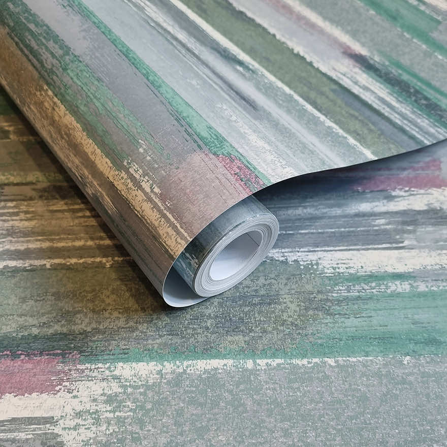 Sasso Wallpaper - Blue/Pink - Holden Décor - 91663 - Premier Wallcovering