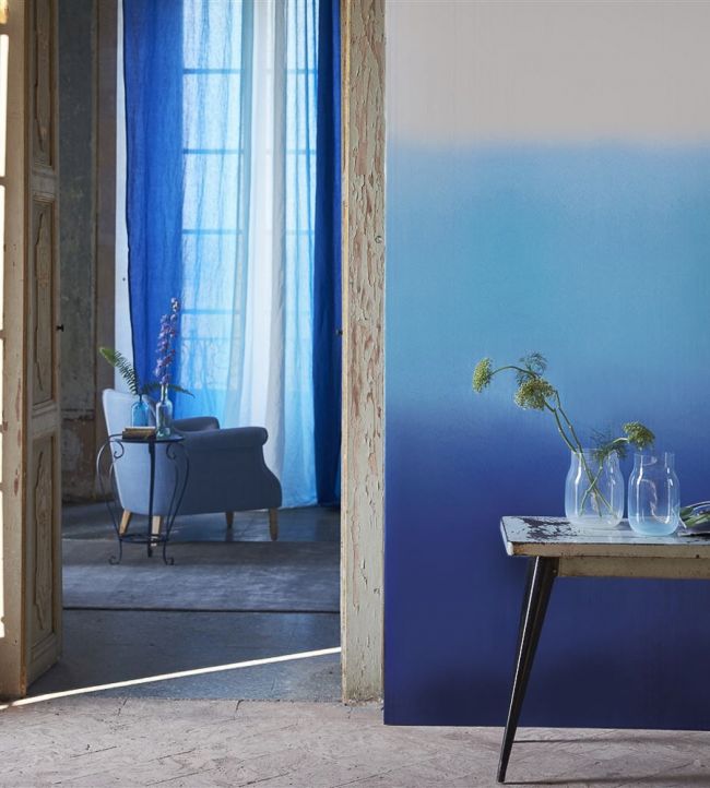 Savoie Wallpaper - Cobalt - PDG1059/04 - Designers Guild - Premier Wallcovering