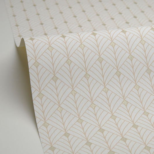 Scarlett Mistinguett Wallpaper - Beige - Caselio - 100430110 - Premier Wallcovering