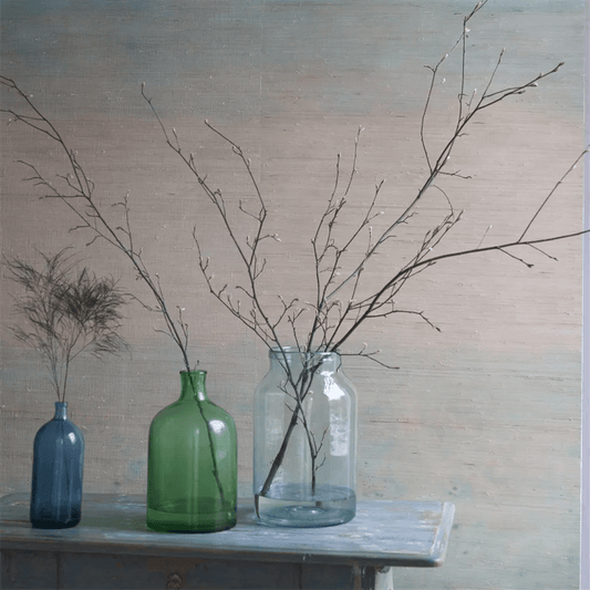 Scene Aquarelle Grasscloth Wallpaper - Elm - PDG1182/01 - Designers Guild - Premier Wallcovering