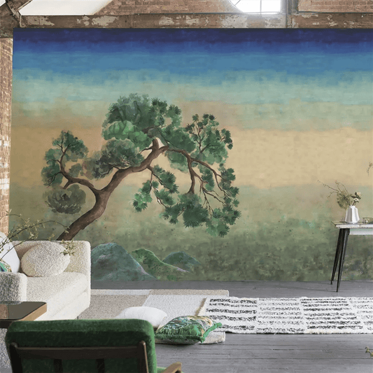 Scene D Arbre Wallpaper - Elm - PDG1177/01 - Designers Guild - Premier Wallcovering