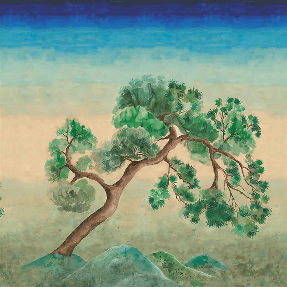 Scene D Arbre Wallpaper - Elm - PDG1177/01 - Designers Guild - Premier Wallcovering