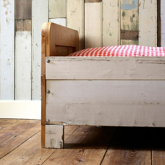 Scrapwood Wallpaper - White & Blue - NLXL - PHE - 03 - Premier Wallcovering