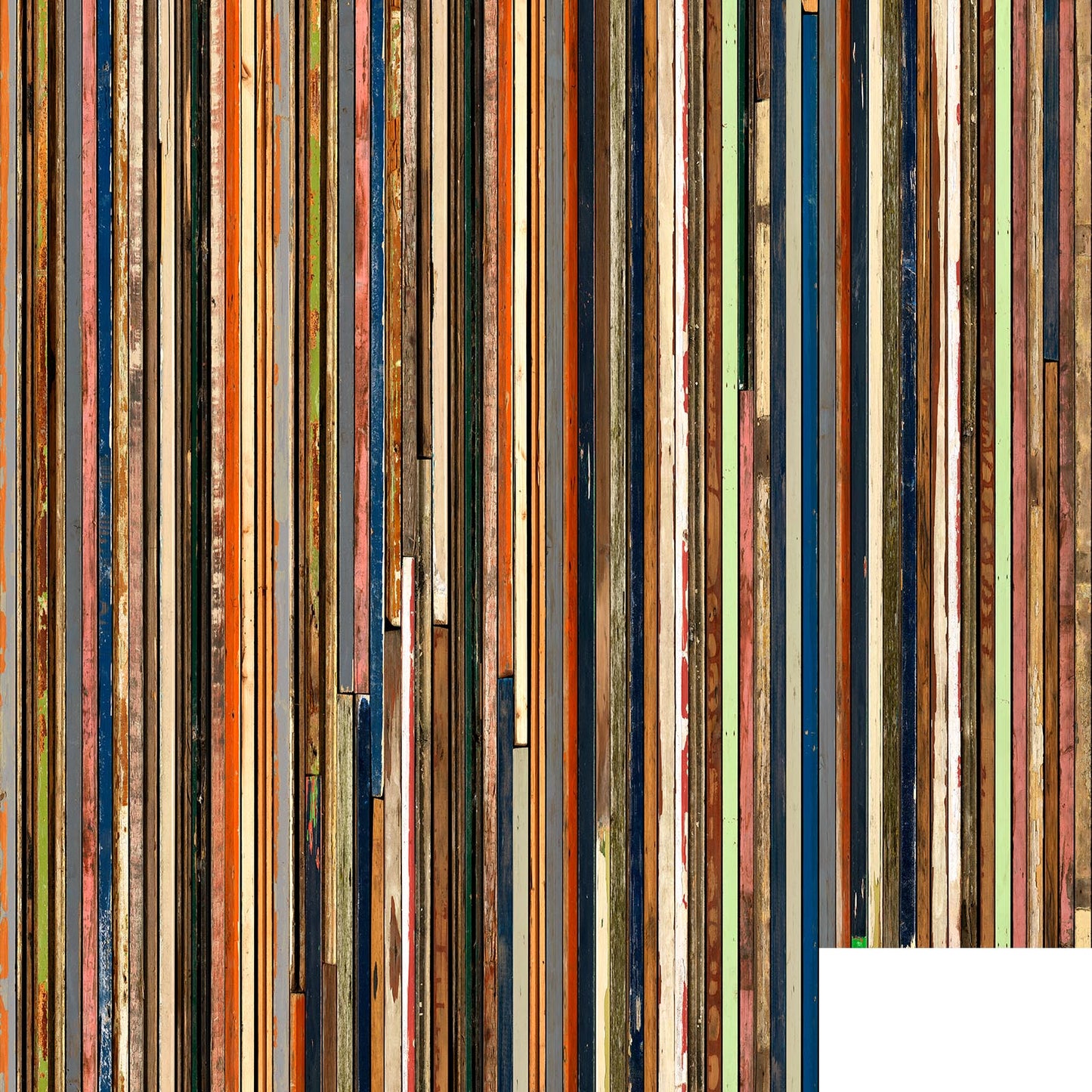 Scrapwood Wallpaper - Multicolored - NLXL - PHE - 15 - Premier Wallcovering