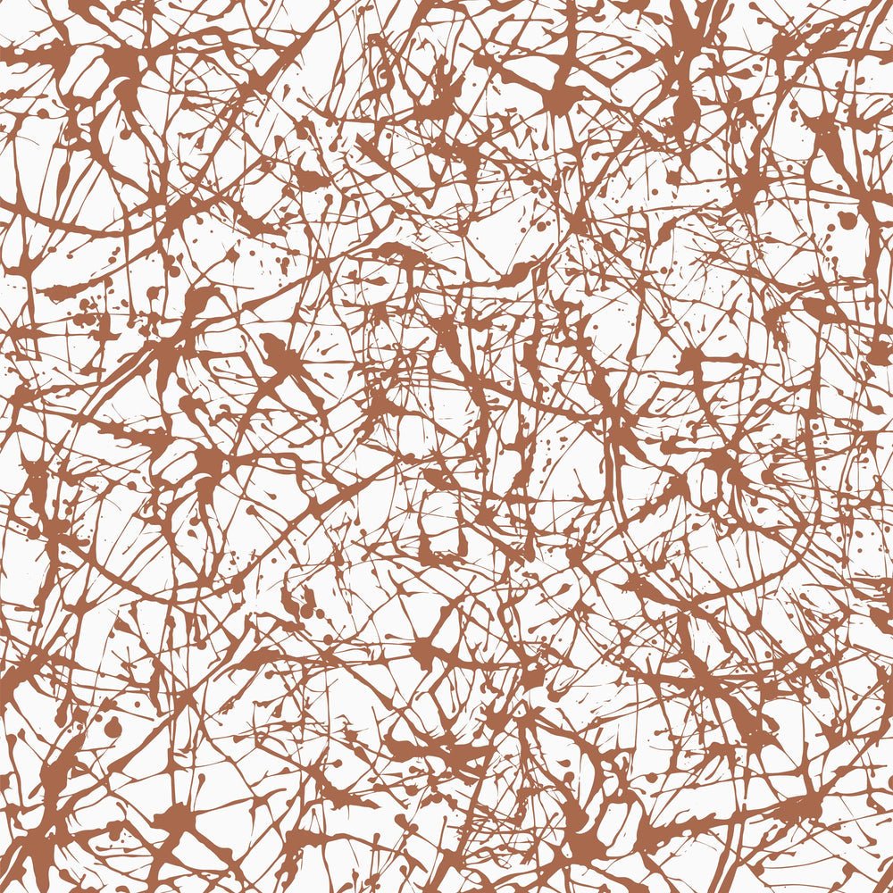 Scribble Wallpaper - Terracotta - Lust Home - LH900326 - Premier Wallcovering