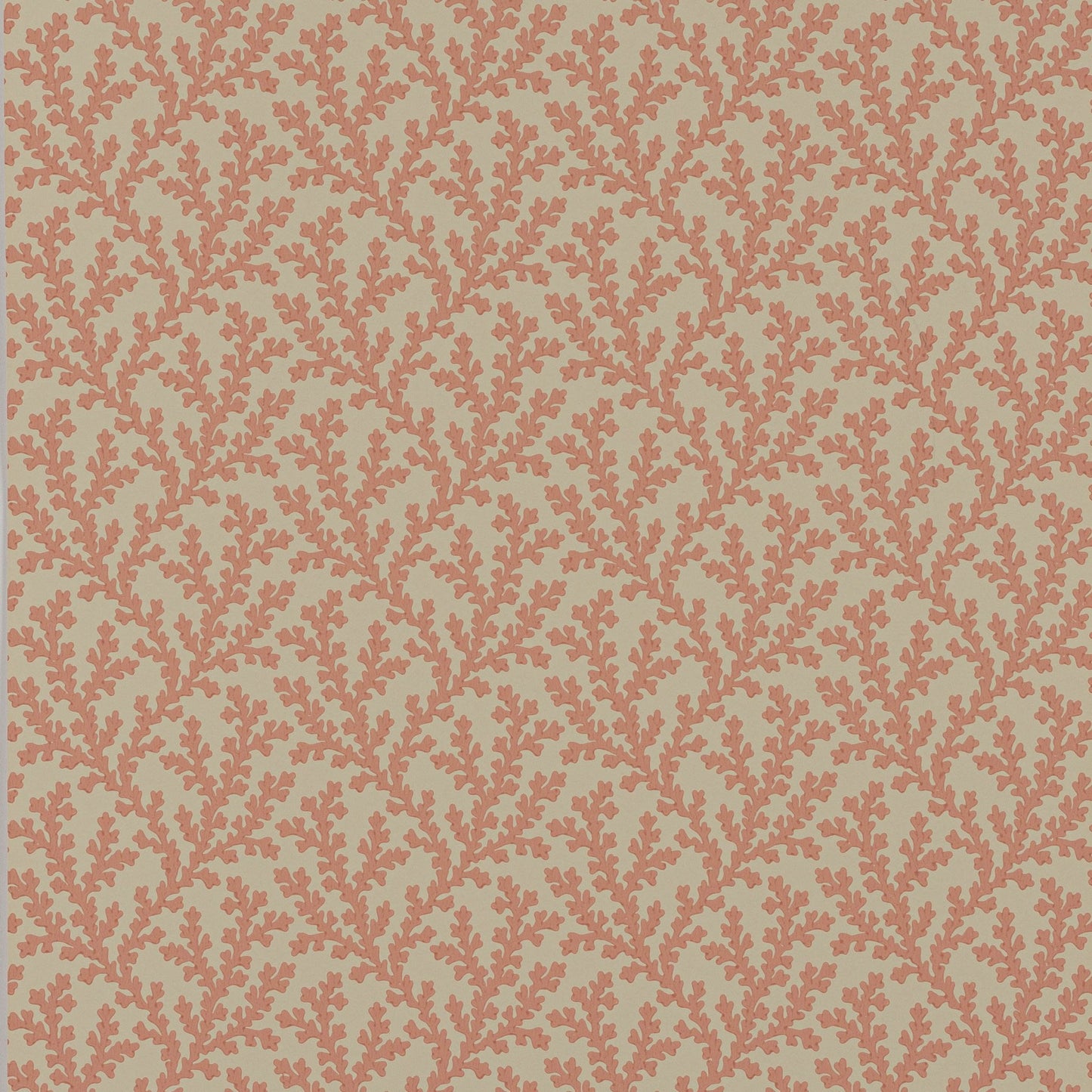 Sea Coral Wallpaper - Red - Colefax & Fowler - W7020 - 05 - Premier Wallcovering