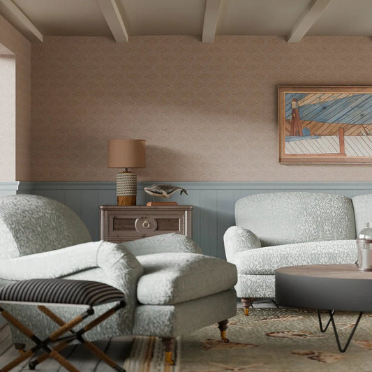 Sea of Bream Wallpaper - Lady Coral - LAN100289 - Lucie Annabel - Premier Wallcovering