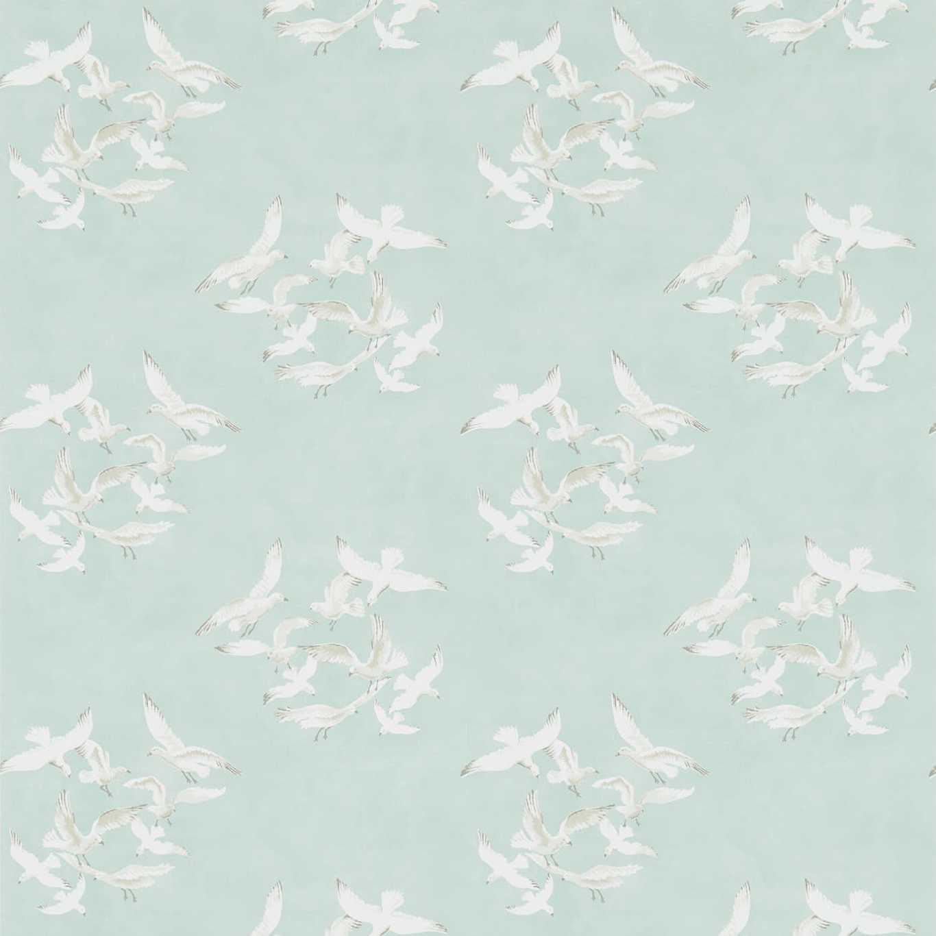 Seagulls Wallpaper - Eau De Nil - DVIN214586 - Sanderson - Premier Wallcovering