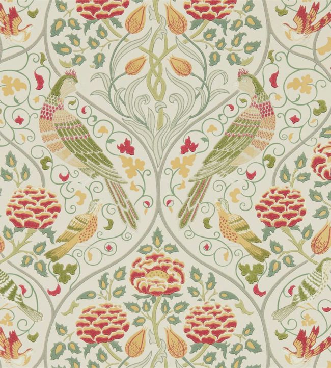 Seasons By May Wallpaper - Linen - 216687 - Morris & Co - Premier Wallcovering