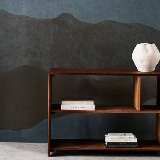 Sedimentary Mural Wallpaper - Midnight - Harlequin - HDMW113327 - Premier Wallcovering