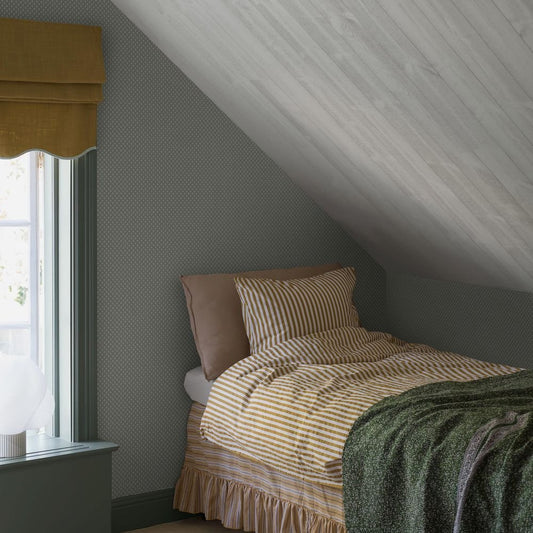 Selma Wallpaper - Green - Boråstapeter - 6966 - Premier Wallcovering