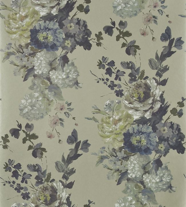 Seraphina Wallpaper - Silver - P610/03 - Designers Guild - Premier Wallcovering