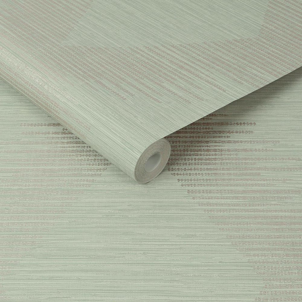 Serenity Geo Wallpaper - Sage - Superfresco Easy - 120725 - Premier Wallcovering