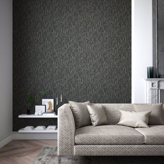 Series Wallpaper - Ebony - Harlequin - HM7W112748 - Premier Wallcovering
