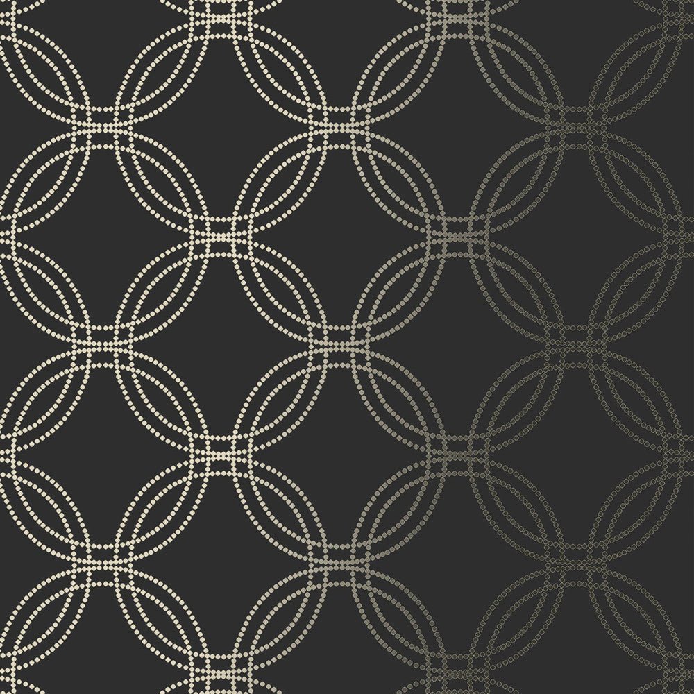 Serpentine Wallpaper - Black & Rose Gold - Superfresco Easy - 120141 - Premier Wallcovering
