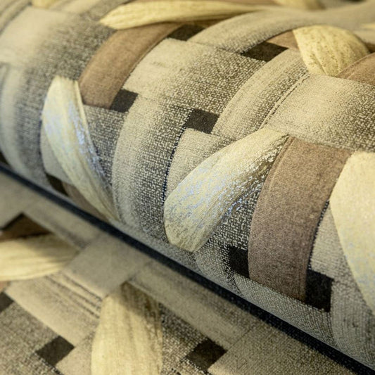 Seta Pepper Wallpaper - Mustard - Hohenberger - 65335 - Premier Wallcovering