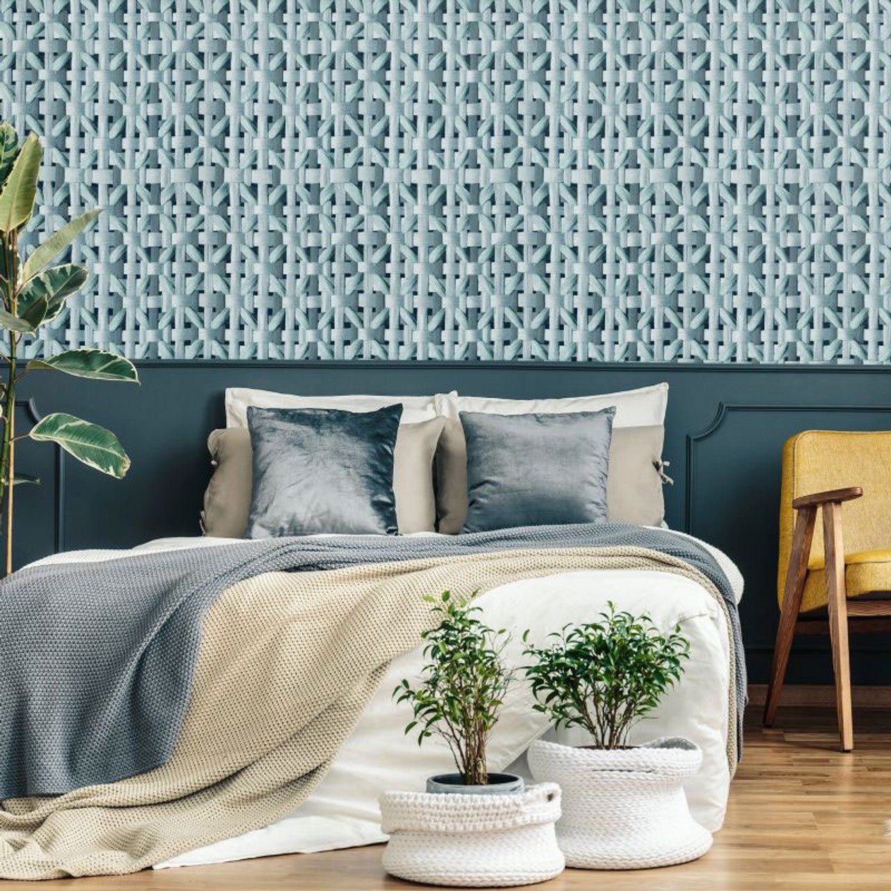 Seta Pepper Wallpaper - Spirulina - Hohenberger - 65337 - Premier Wallcovering