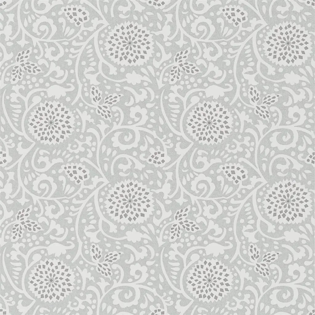 Shaqui Wallpaper - Platinum - PDG1147/02 - Designers Guild - Premier Wallcovering