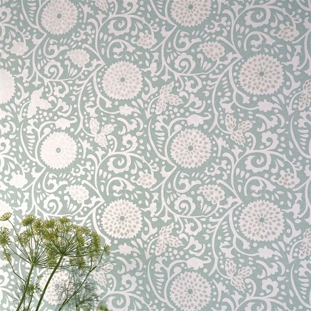 Shaqui Wallpaper - Eau de Nil - PDG1147/03 - Designers Guild - Premier Wallcovering