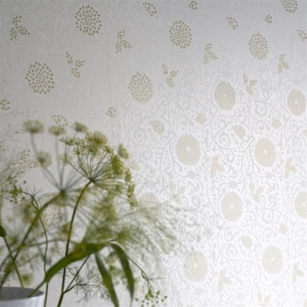 Shaqui Wallpaper - Pearl - PDG1147/01 - Designers Guild - Premier Wallcovering