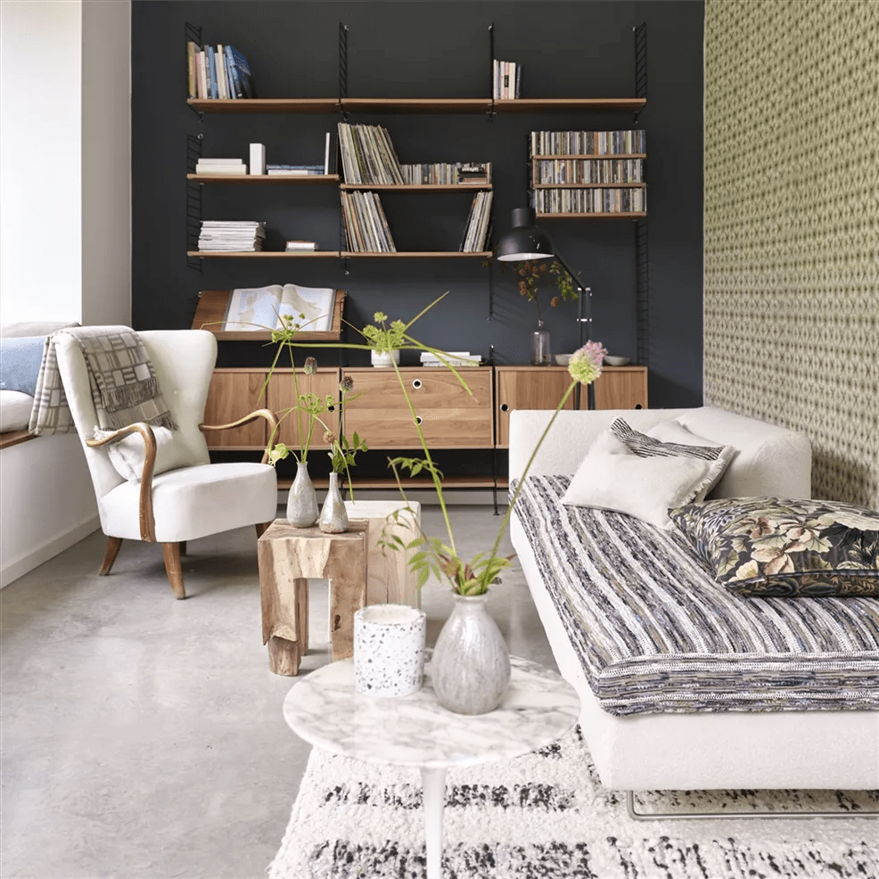 Shibori Wallpaper - Stone - PDG1160/01 - Designers Guild - Premier Wallcovering