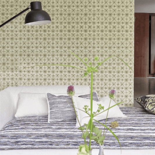 Shibori Wallpaper - Stone - PDG1160/01 - Designers Guild - Premier Wallcovering