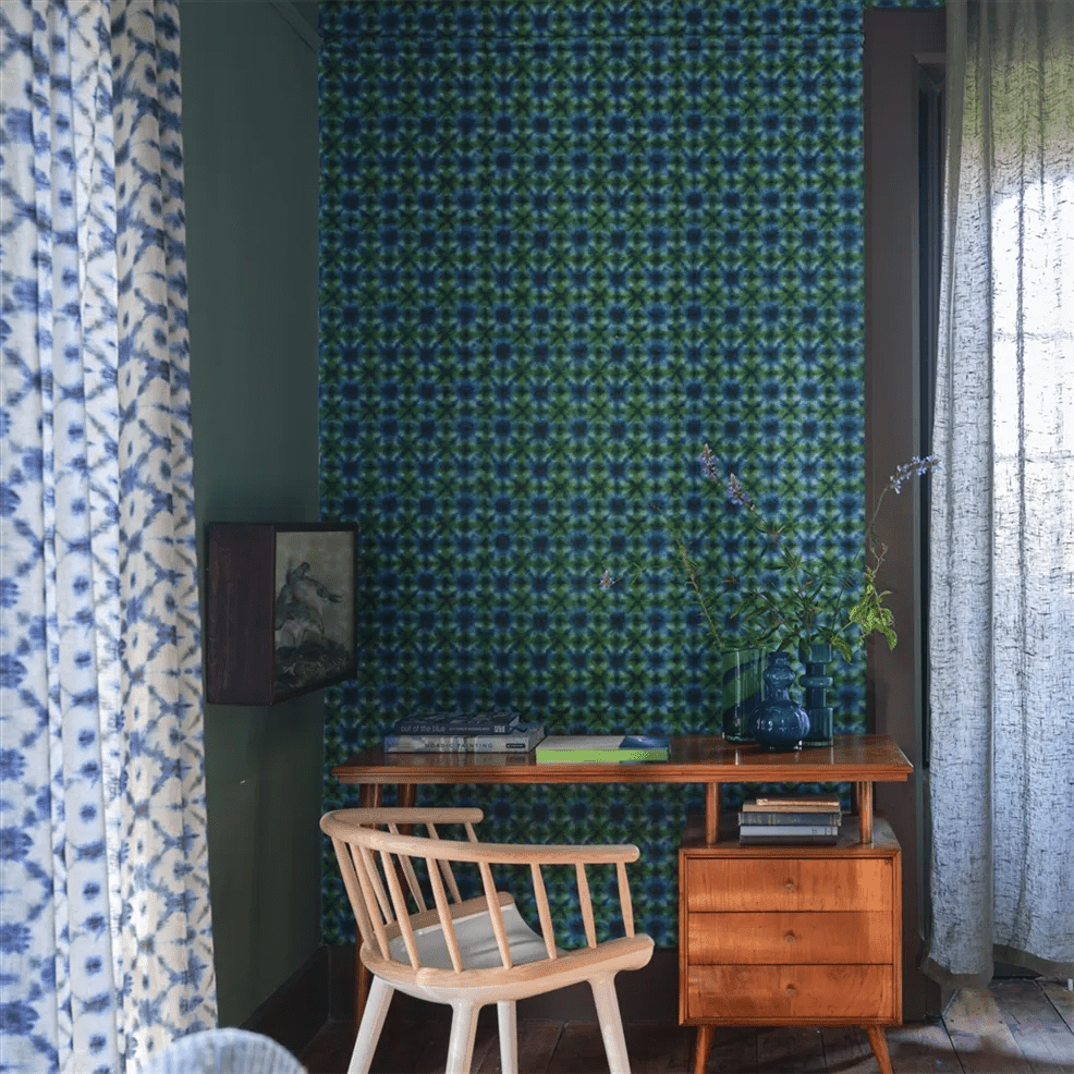 Shibori Wallpaper - Emerald - PDG1160/03 - Designers Guild - Premier Wallcovering