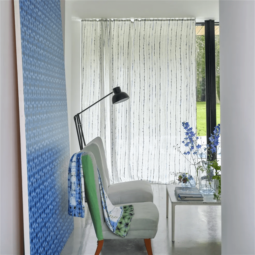 Shibori Wallpaper - Cobalt - PDG1160/04 - Designers Guild - Premier Wallcovering